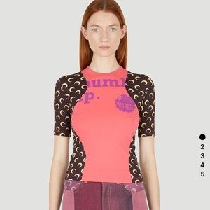 NEVER WORN Marine Serre Moon Panel Regenerated Top size large